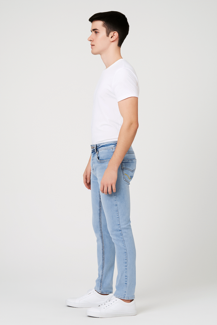 Men’s Premium Ankle-Length TR Jeans - Image 3