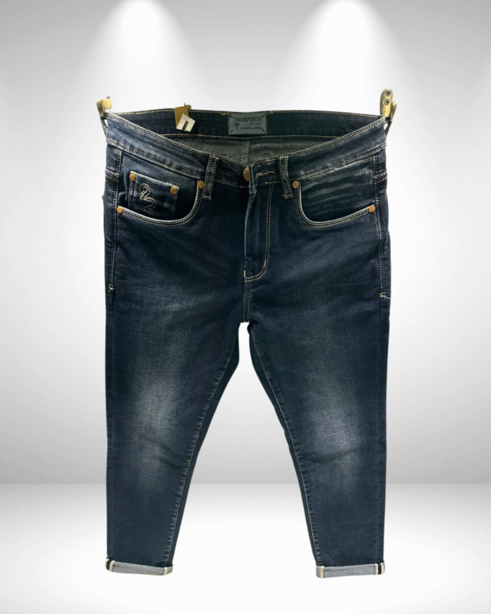 Men’s Premium Ankle-Length Slim Fit Jeans