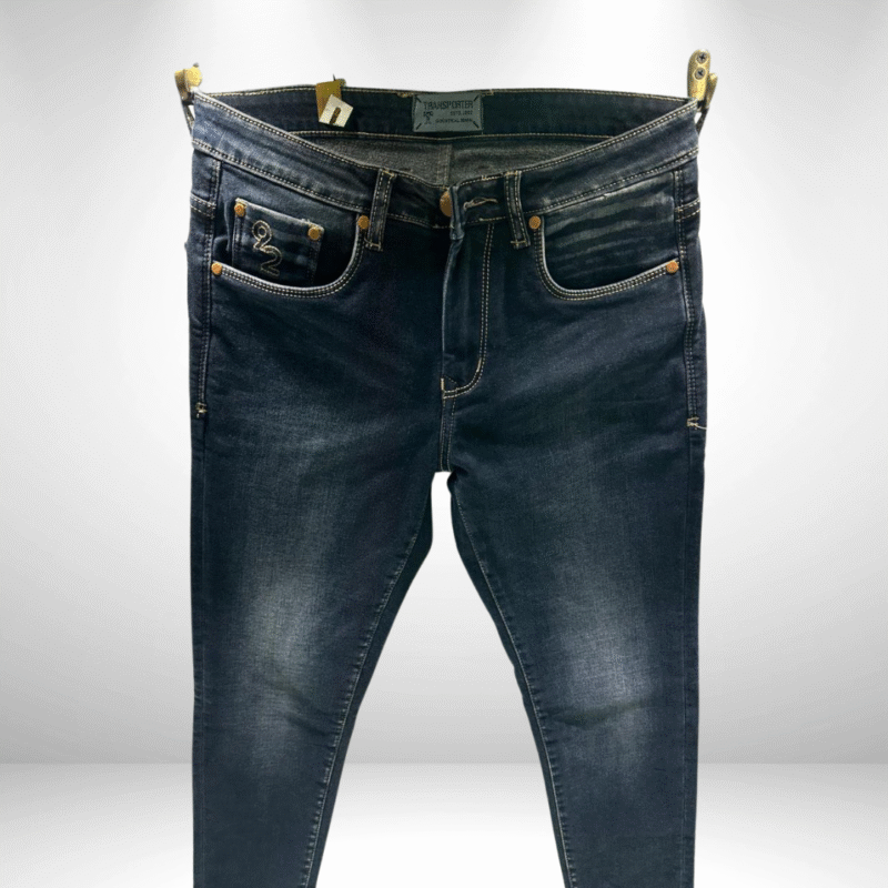 Men’s Premium Ankle-Length Slim Fit Jeans