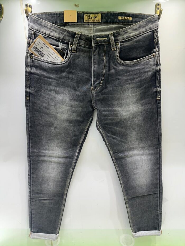 Men's Cotton Rich Stretchable Slim Fit Jeans
