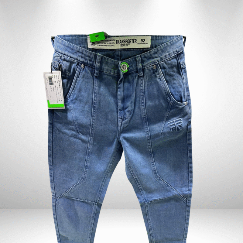 Men’s Baggy Fit Blue Denim Jeans