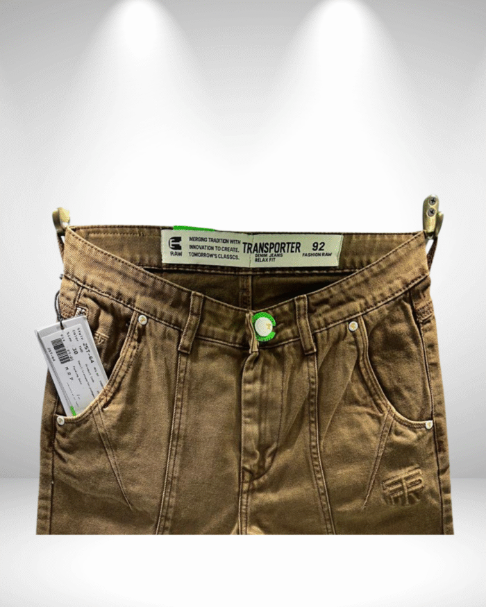 Men’s Casual Baggy Fit Jeans - Image 2
