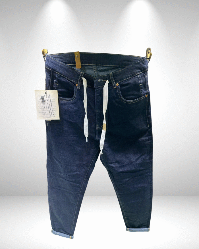 Men’s Baggy Fit Jeans With Drawstring