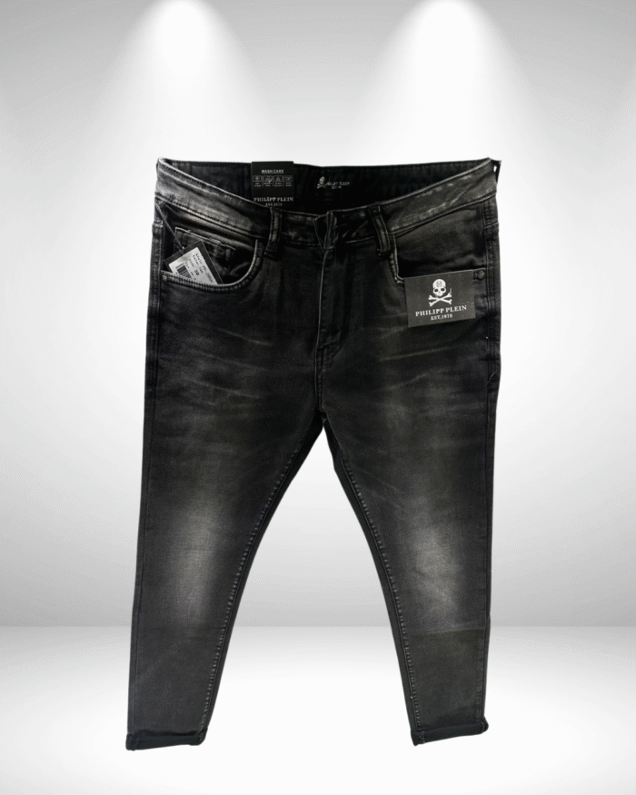 Men’s Ankle Length Black Jeans