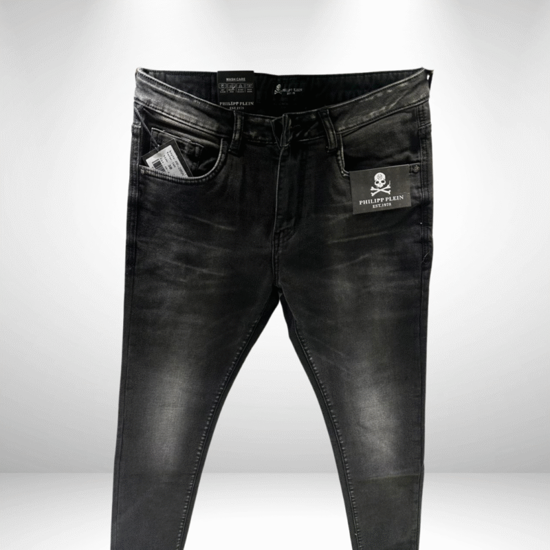 Men’s Ankle Length Black Jeans