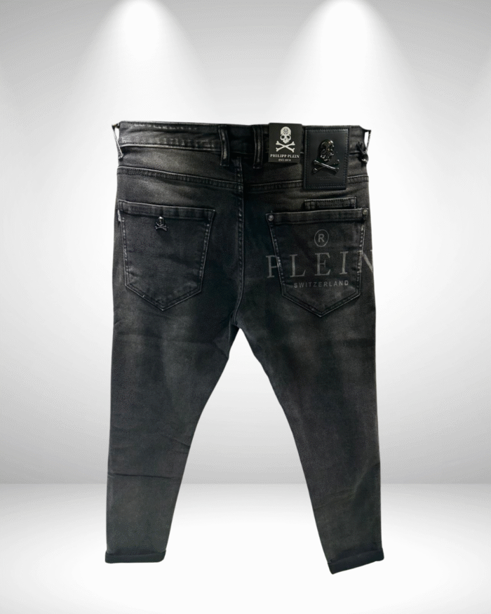 Men’s Ankle Length Black Jeans - Image 2