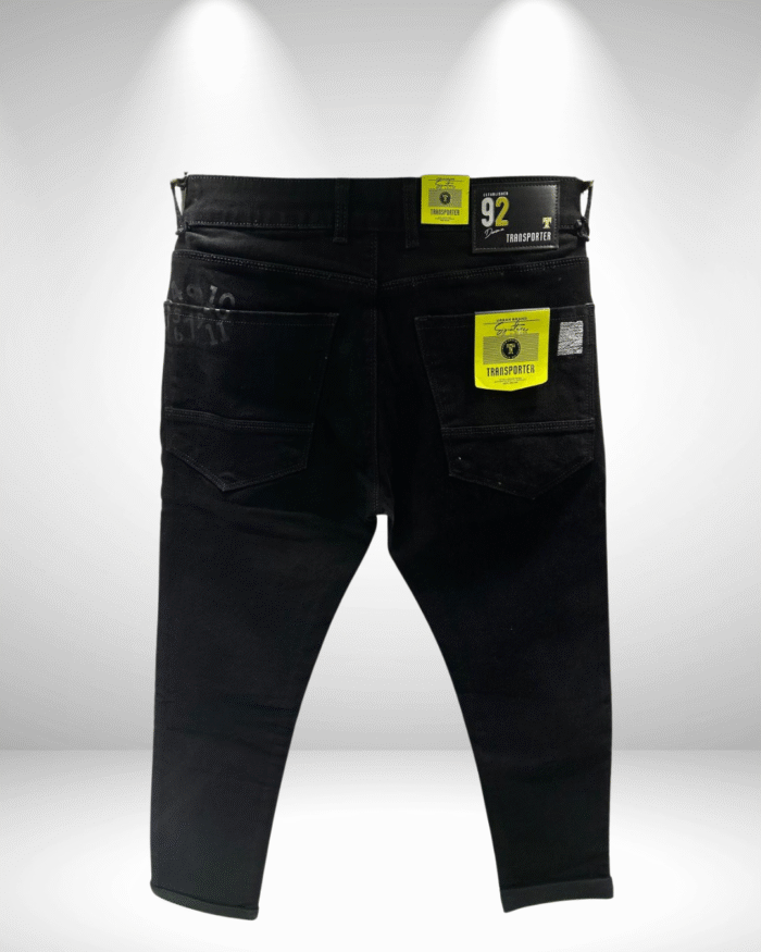 Premium Men’s Black Jeans | Ankle Length | Transporter Collection - Image 2