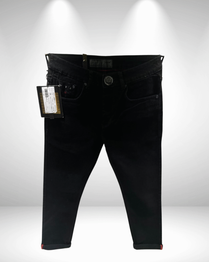 Men’s Premium Black Jeans – Normal Fit, Ankle Length, Casual & Semi-Formal Wear