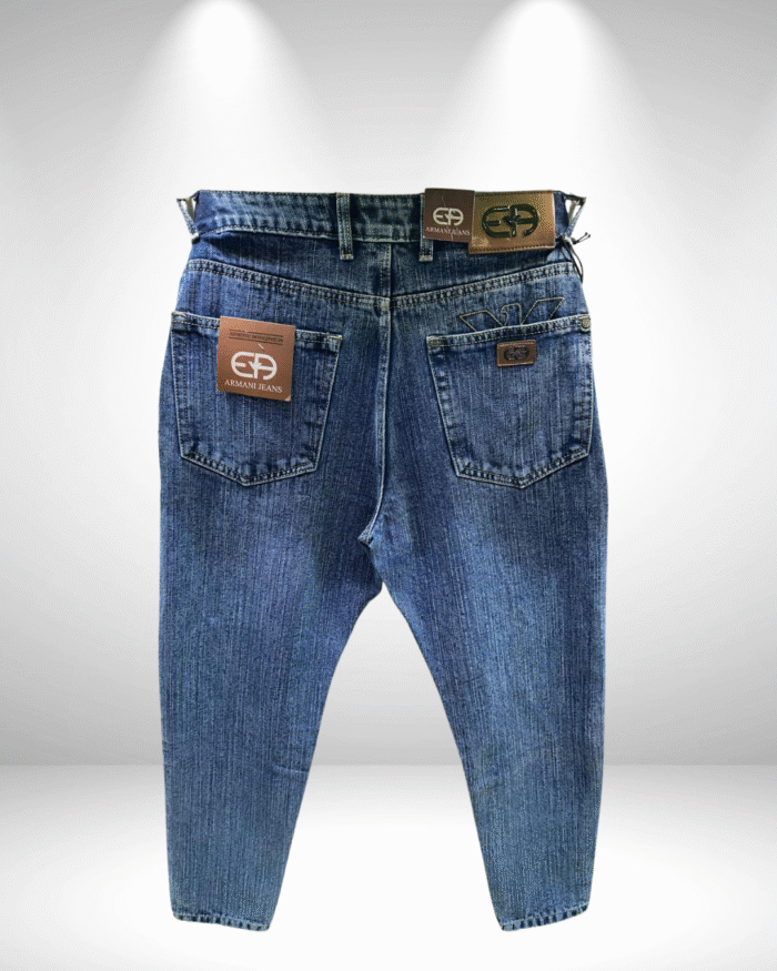 Men’s Baggy Fit Ankle Length Jeans - Image 2